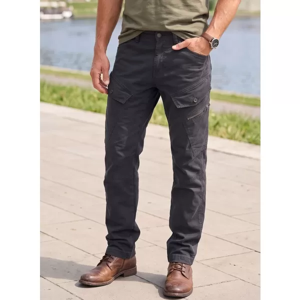  Pánske nohavice BRANDIT ADVEN SLIM FIT ČIERNA 