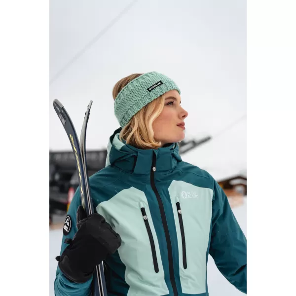  Fleecová čelenka NORDBLANC NBWHK7794 SVETLO zelená 