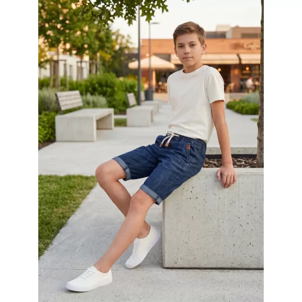  Detské kraťasy SAM 73 ROBERT KS 500 TMAVÁ DENIM 