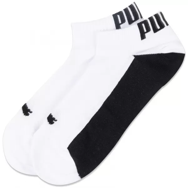  Pánske ponožky PUMA MEN BACK LOGO SNEAKER 2P 938011-02 WHITE 
