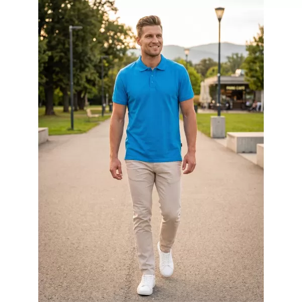 Pánske tričko SAM 73 CHRYZ MT 822 JASNÁ modrá 
