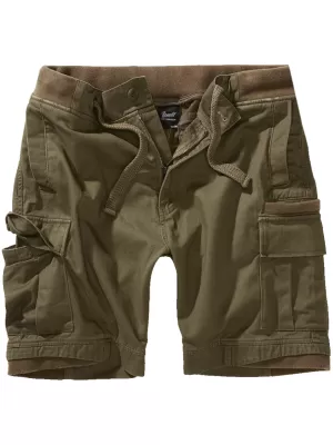 Pánske šortky BRANDIT PACKHAM VINTAGE BD2023 OLIVOVÝ