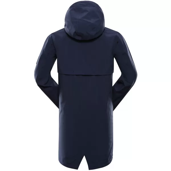  Pánsky kabát ALPINE PRO PERFET MJCA598 TMAVO MODRÁ 