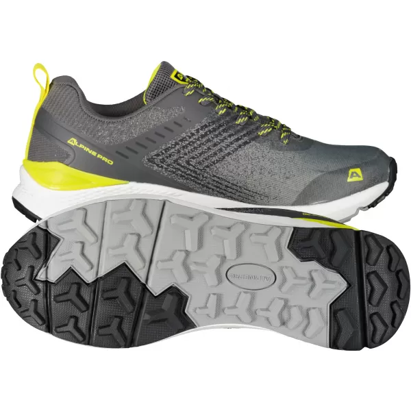  Pánske alpské topánky pre Gatim Ubta352 Gray/Green 