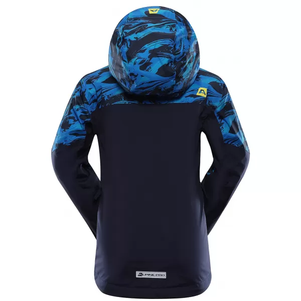  Detská bunda ALPINE PRO IMPECO KJCA274 TMAVO MODRÁ 