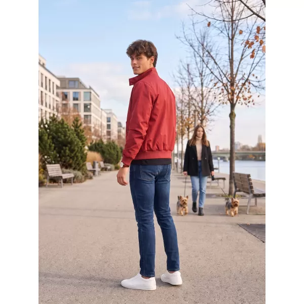  Pánska bunda BRANDIT LORD CANTERBURY BD3111 BORDOVÁ 