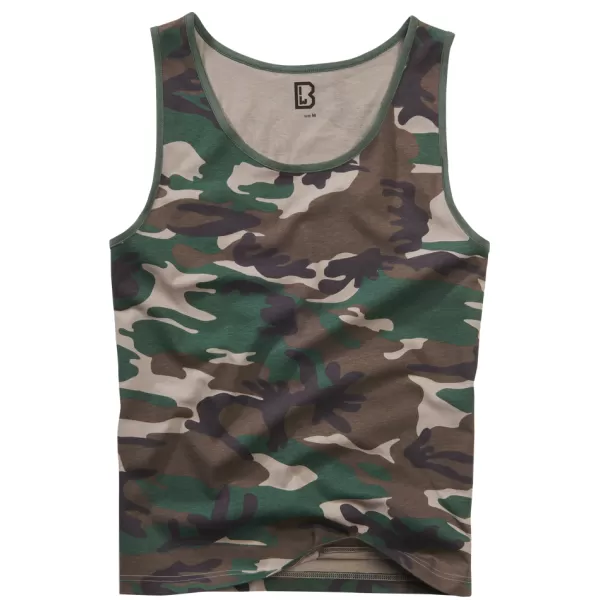  Pánska tank Top Brandinit US Woodland 