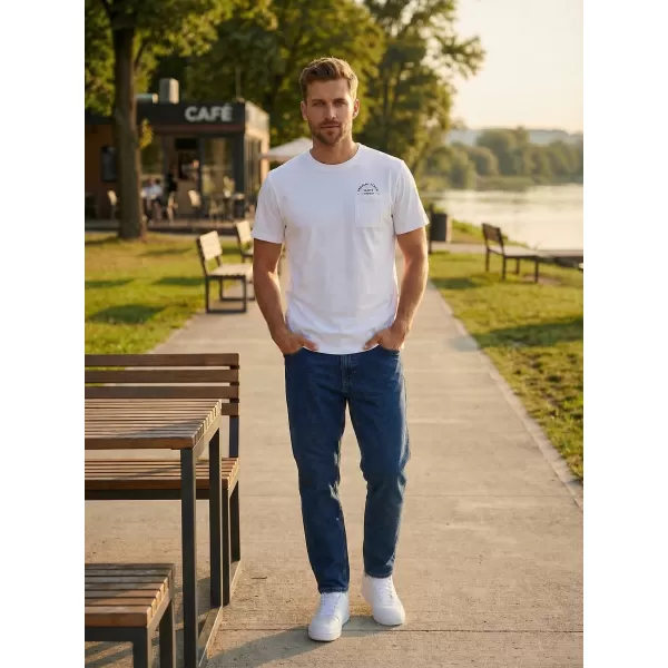  Pánske tričko SAM 73 FENAKLID MT 820 BIELA 