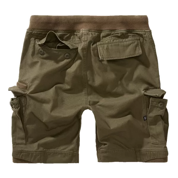  Pánske šortky BRANDIT PACKHAM VINTAGE BD2023 OLIVOVÝ 