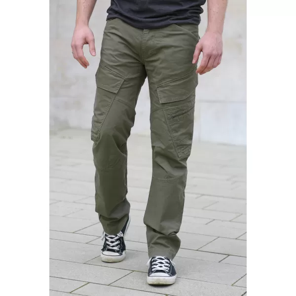  Pánske nohavice BRANDIT ADVEN SLIM FIT OLIVOVÝ 