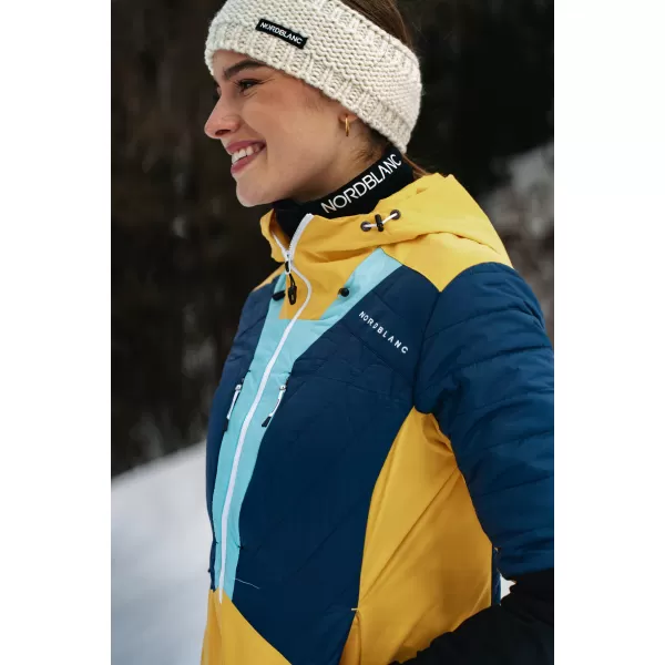  Fleecová čelenka NORDBLANC PLAIT NBWHK7794 KRÉMOVO biela 