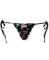 Dámske plavky PUMA SWIM WOMEN SIDE TIE TANGA STRING 1P 938066-01 BLACK