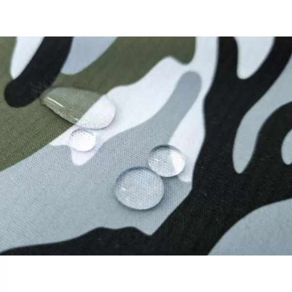  Detská softshellová bunda zateplená WAMU MASKÁČ KHAKI 