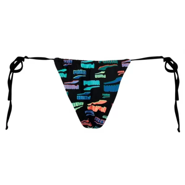  Dámske plavky PUMA SWIM WOMEN SIDE TIE TANGA STRING 1P 938066-01 BLACK 