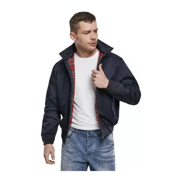  Pánska bunda branddit lord Canterbury BD3111 Námorná modrá 
