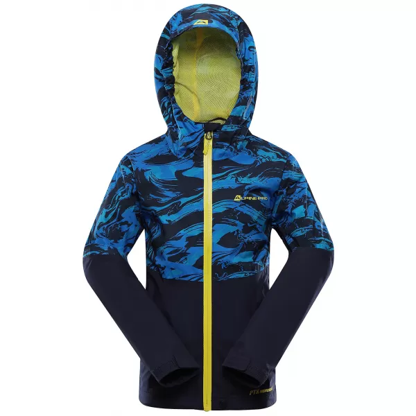  Detská bunda ALPINE PRO IMPECO KJCA274 TMAVO MODRÁ 