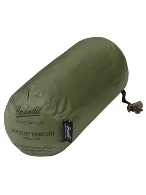 Pláštenka pončo BRANDIT RIPSTOP BD3169 OLIVOVÁ