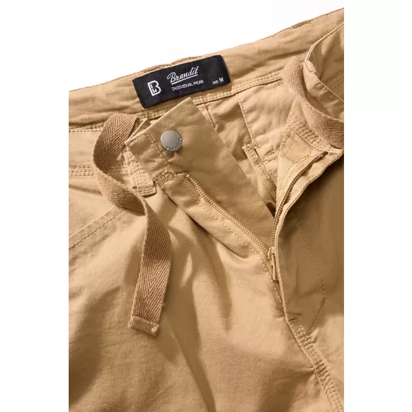  Pánske nohavice BRANDIT ADVEN SLIM FIT PIESKOVÁ 