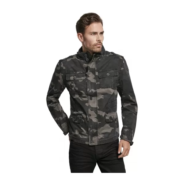  Pánska bunda brandinit Britannia Dark Camouflage 