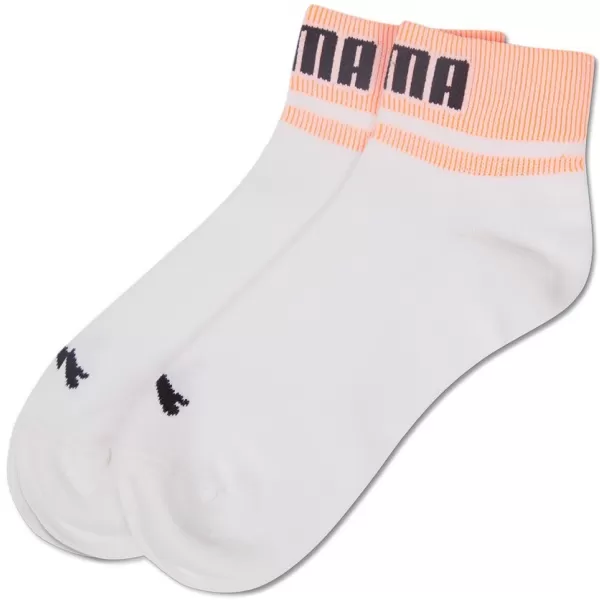  Ponožky PUMA UNISEX NEW HERITAGE QUARTER 2P 938021-01 WHITE 