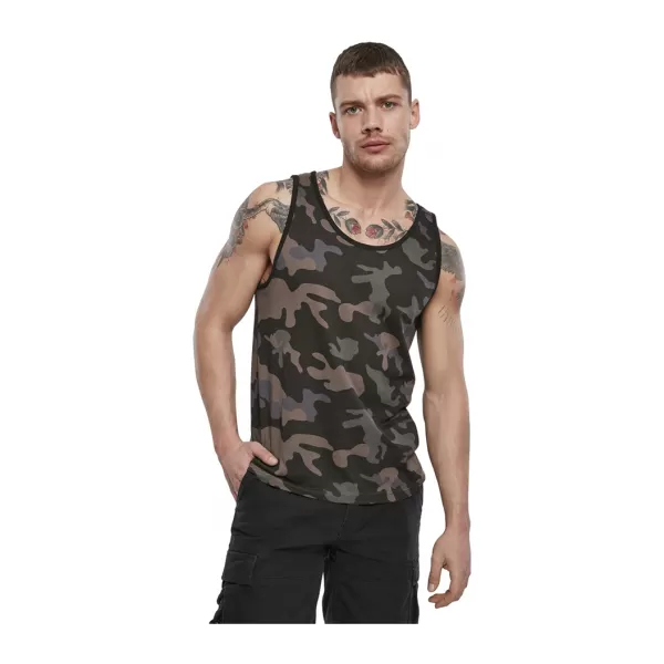  Pánsky tank Top Brandinit Americká tmavá kamufláž 