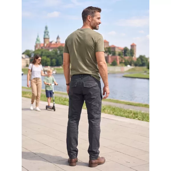  Pánske nohavice BRANDIT ADVEN SLIM FIT ČIERNA 