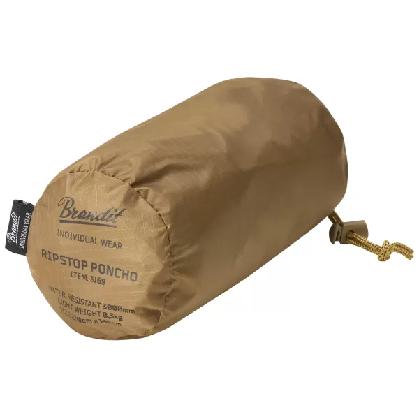  Pláštenka na pončo BRANDIT RIPSTOP BD3169 PIESKOVÁ 