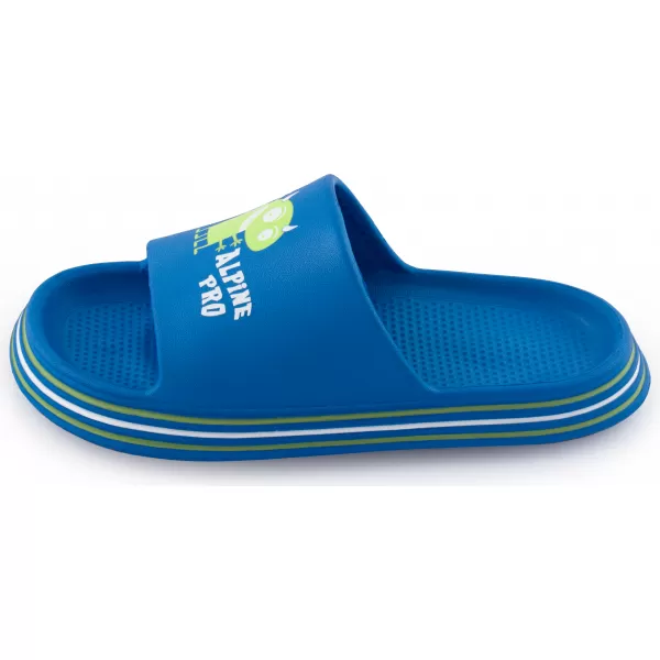  Detské papuče alpiny pre Larino Kbta375 BLUE 
