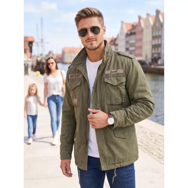  Pánska bunda BRANDIT M-65 GIANT BD3101 OLIVOVÝ 