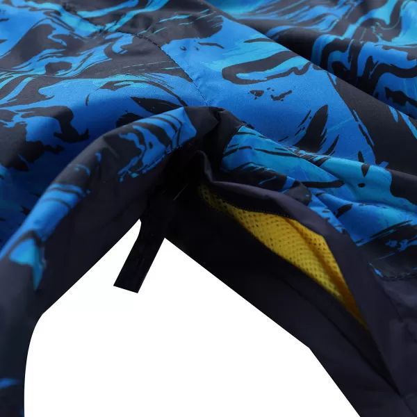  Detská bunda ALPINE PRO IMPECO KJCA274 TMAVO MODRÁ 