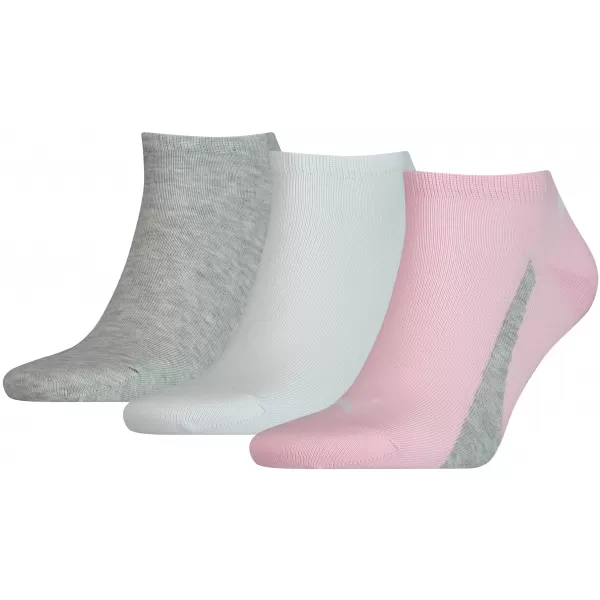  Ponožky PUMA UNISEX LIFESTYLE SNEAKERS 3P 90795104 BASIC PINK 