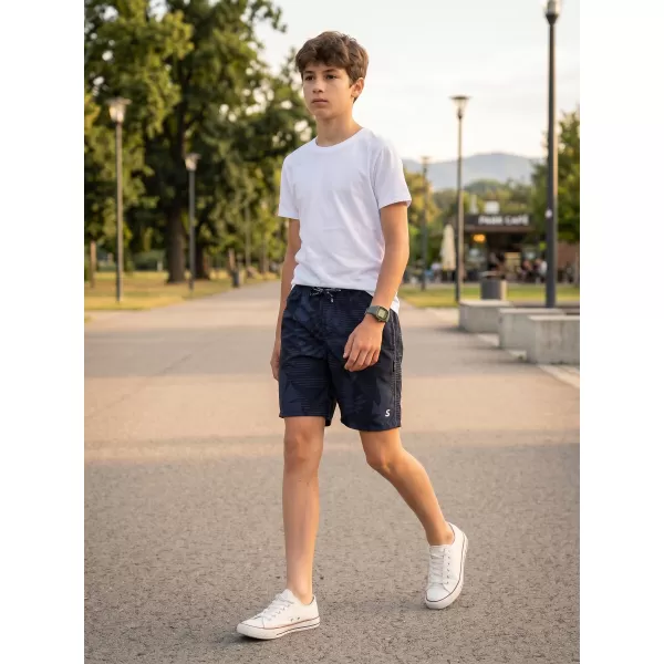  Detské šortky SAM 73 SANJEEV KS 506 TMAVO MODRÁ 