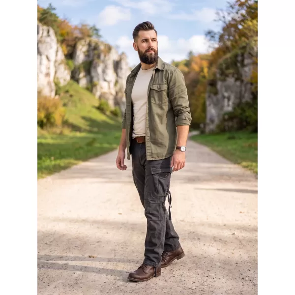  Pánske nohavice BRANDIT M-65 VINTAGE ČIERNA 