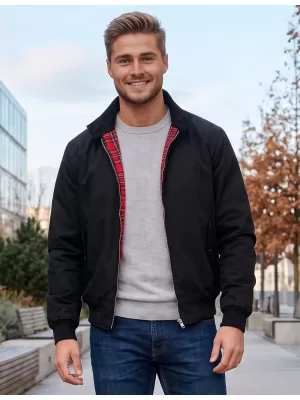 Pánska bunda BRANDIT LORD CANTERBURY BD3111 ČIERNA