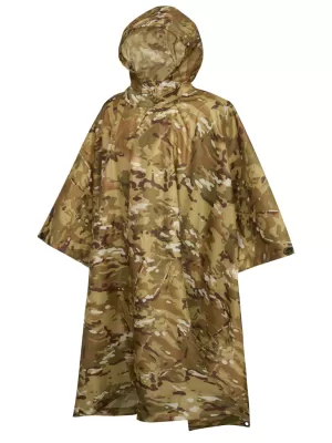 Raincoat Poncho Brandit Ripstop BD3169 taktická kamufláž