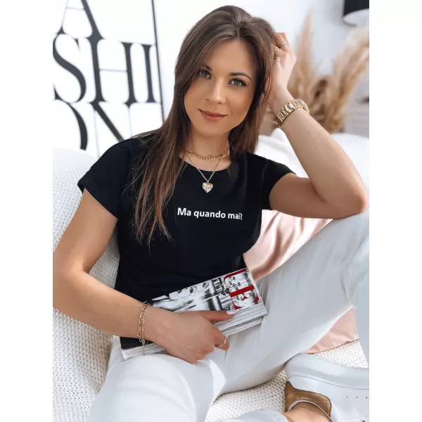  Dámska t -shirt DSTREET ry2109 čierna 