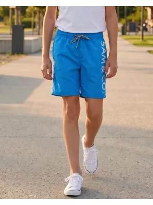 Detské šortky SAM 73 ROMAN KS 505 JASNE MODRÁ