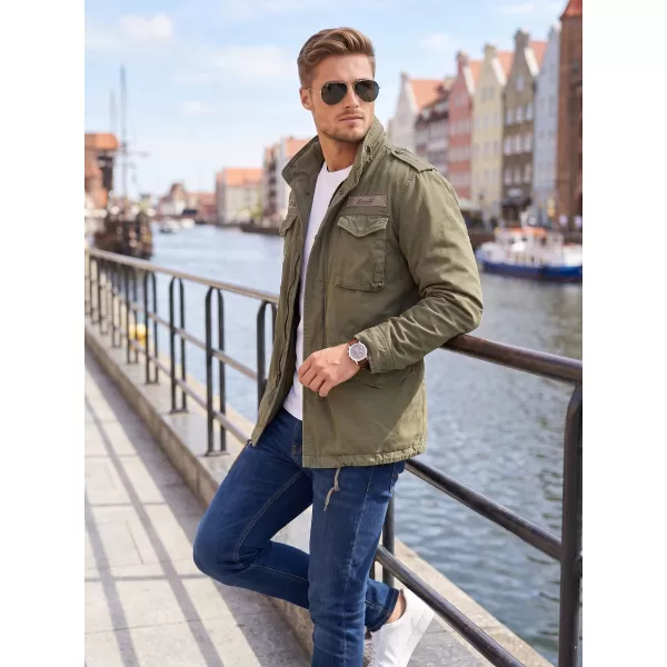 Pánska bunda BRANDIT M-65 GIANT BD3101 OLIVOVÝ 