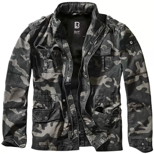  Pánska bunda brandinit Britannia Dark Camouflage 