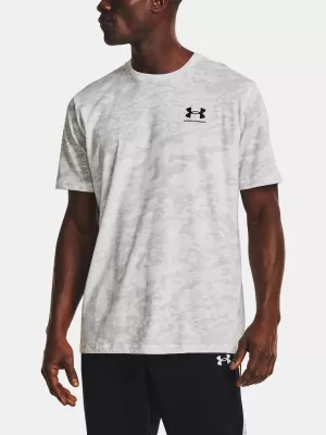 Pánske tričko UNDER ARMOUR ABC CAMO SS 1357727-100 BIELA