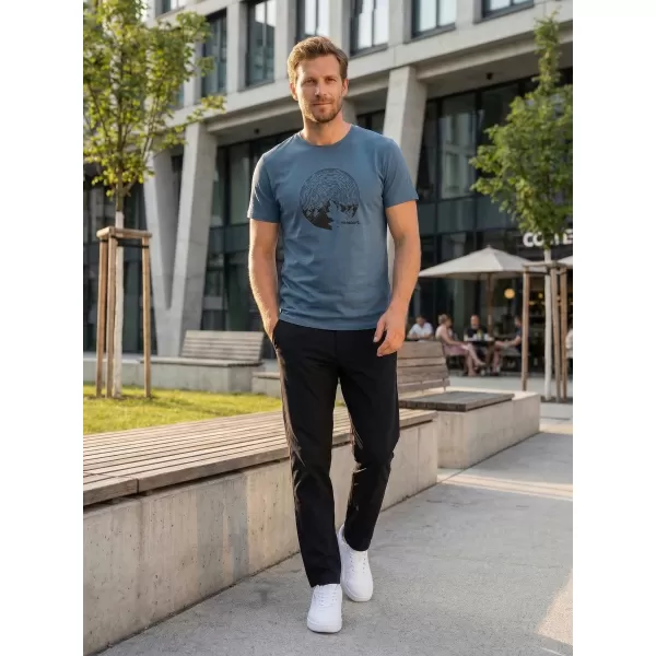  Pánske tričko ALTISPORT CARRYOVER ALM172129 DENIM 