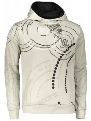 Pánska mikina premium ALTISPORT SWE/ALM06S07 HNEDÁ