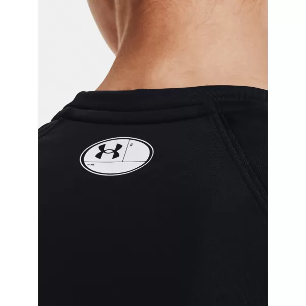  Dámske tričko UNDER ARMOUR AUTHENTICS CREW 1368701-001 ČIERNA 