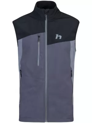 Pánska vesta HANNAH CARSTEN VEST ANTHRACITE/STORMY WEATHER