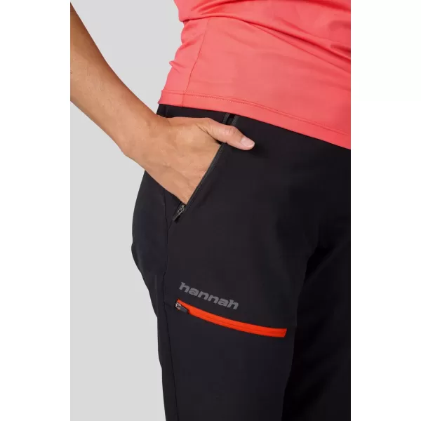  Dámske nohavice HANNAH CLAIM W ANTHRACITE/RED 