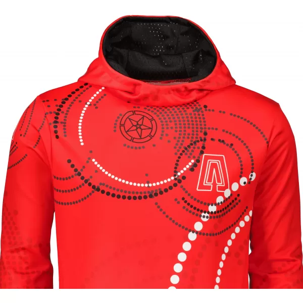  Pánska mikina premium ALTISPORT SWE/ALM06S07 ČERVENÁ 