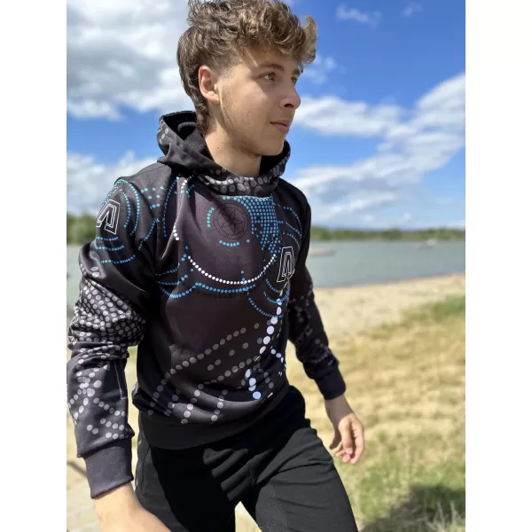  Pánska mikina premium ALTISPORT SWE/ALM06S07 GRAFITOVÁ 