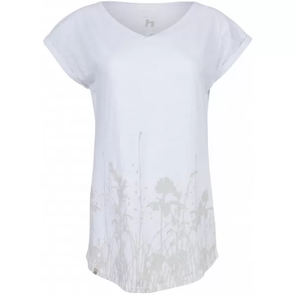  Dámske tričko HANNAH MARME WHITE/GRAY 