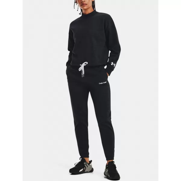  Dámske športové nohavice UNDER ARMOUR ESSENTIAL SCRIPT PANT 1374105-001 ČIERNA 