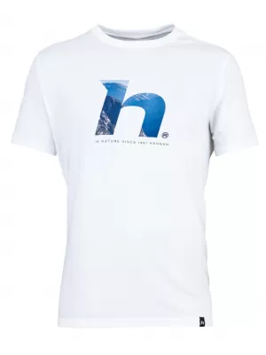 Pánske tričko HANNAH MIKO FP WHITE